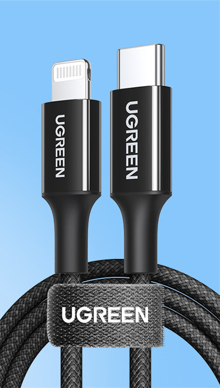 Pd Fast Charging Cable Mfi Phone 20w Charger