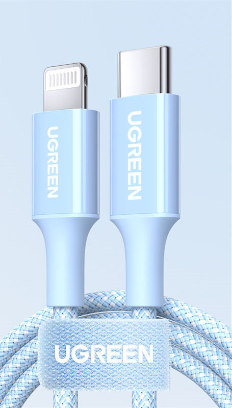 Pd Fast Charging Cable Mfi Phone 20w Charger